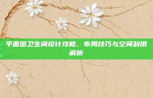 平面图卫生间设计攻略，布局技巧与空间利用解析