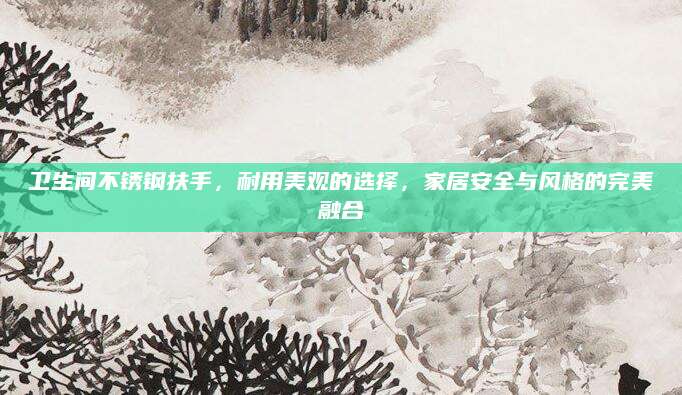 卫生间不锈钢扶手，耐用美观的选择，家居安全与风格的完美融合