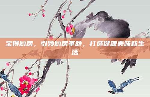 宝得厨房，引领厨房革命，打造健康美味新生活