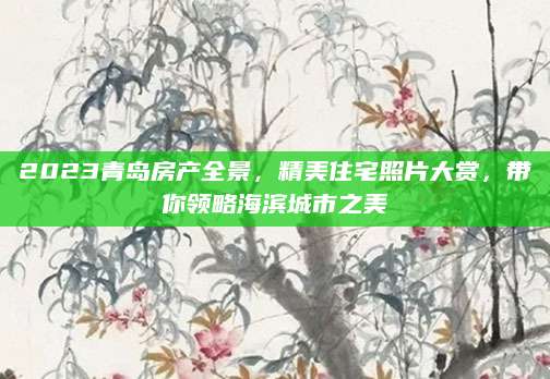 2023青岛房产全景，精美住宅照片大赏，带你领略海滨城市之美