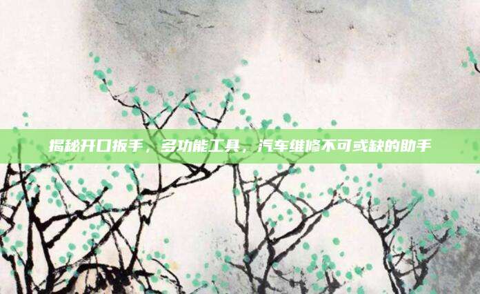 揭秘开口扳手，多功能工具，汽车维修不可或缺的助手