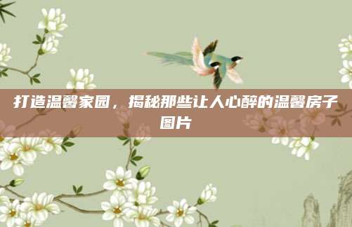 打造温馨家园，揭秘那些让人心醉的温馨房子图片
