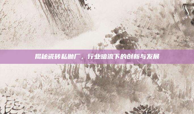 揭秘瓷砖私抛厂，行业暗流下的创新与发展