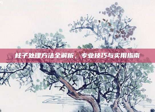 柱子处理方法全解析，专业技巧与实用指南