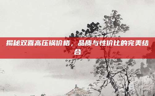 揭秘双喜高压锅价格，品质与性价比的完美结合