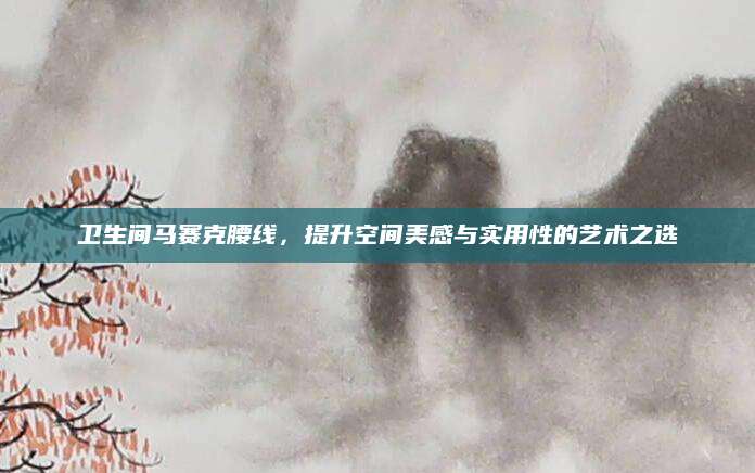 卫生间马赛克腰线，提升空间美感与实用性的艺术之选