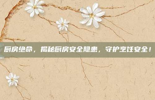 厨房绝命，揭秘厨房安全隐患，守护烹饪安全！