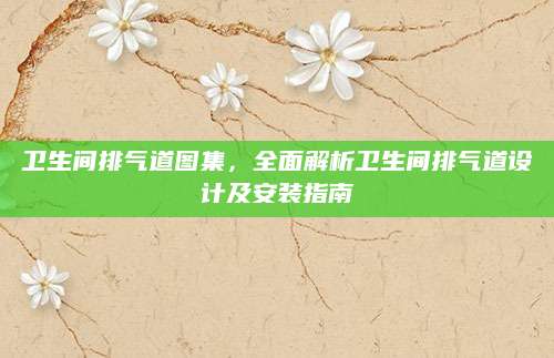 卫生间排气道图集，全面解析卫生间排气道设计及安装指南