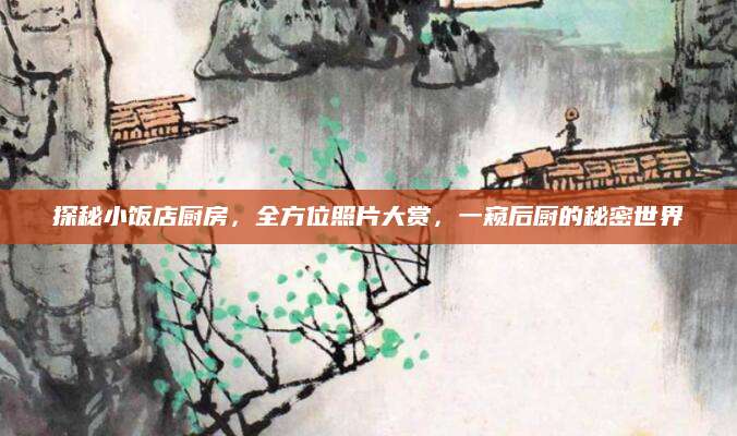 探秘小饭店厨房，全方位照片大赏，一窥后厨的秘密世界
