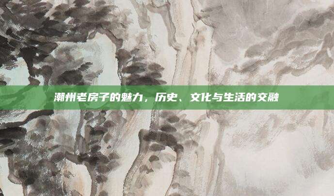 潮州老房子的魅力，历史、文化与生活的交融