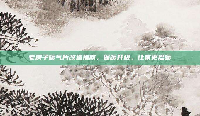 老房子暖气片改造指南，保暖升级，让家更温暖