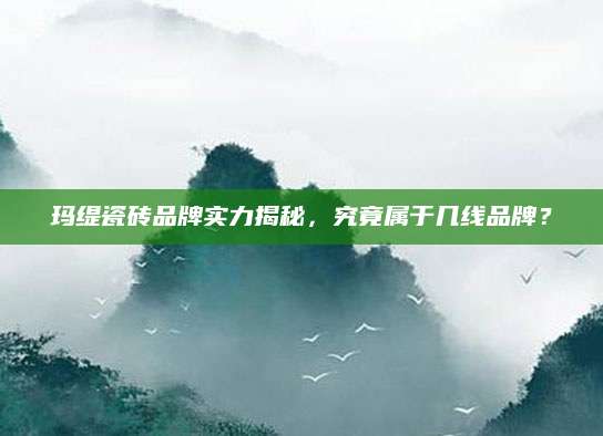 玛缇瓷砖品牌实力揭秘，究竟属于几线品牌？