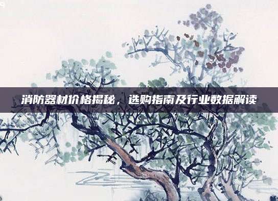 消防器材价格揭秘，选购指南及行业数据解读
